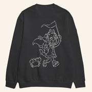 Omocat X Sameko Saba Merch Sweatshirt Gifts For Best Friends - Lilybirchmarket