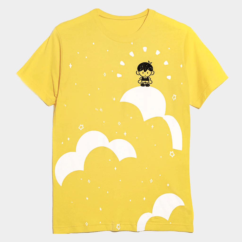 Omori Merch Sunright Tea X Omori T-Shirt Birthday Gift For Son - Lily Birch Market