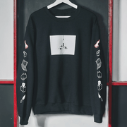 Omori Merch White Space Sweatshirt Omori Crewneck Best Gifts For Boyfriend - Lilybirchmarket