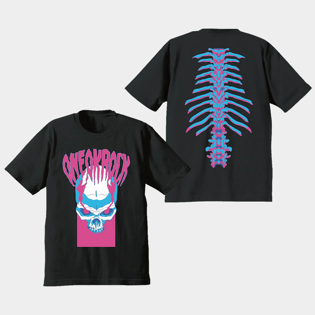 One Ok Rock Merch Skull Logo T-Shirt Presents For Rock Music Lovers - Lily Birch Market