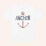 One Piece Merch Anchor T-Shirt White Unique Gifts For Boyfriend - Lily Birch Market