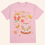 One Piece Merch Luffy Chopper Sweets T-Shirt Birthday Ideas For Her - Lily Birch Market