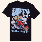 One Piece Merch Luffy Samurai Sword T-Shirt Anime Gifts For Anime Lovers - Lily Birch Market