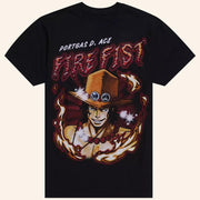 One Piece Merch Portgas D Ace Fire Fist T-Shirt Gifts For Anime Fans - Lily Birch Market