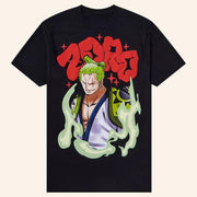 One Piece Merch Zoro Airbrush T-Shirt Best Gifts For Anime Lovers - Lily Birch Market