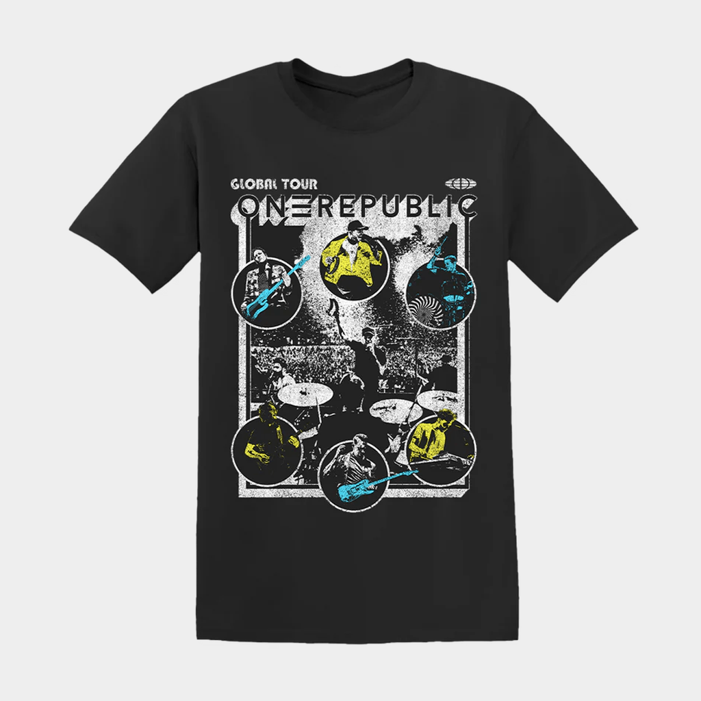 OneRepublic Global Tour Circle T-Shirt OneRepublic Merch Gift For Pop Band Fans - Lily Birch Market