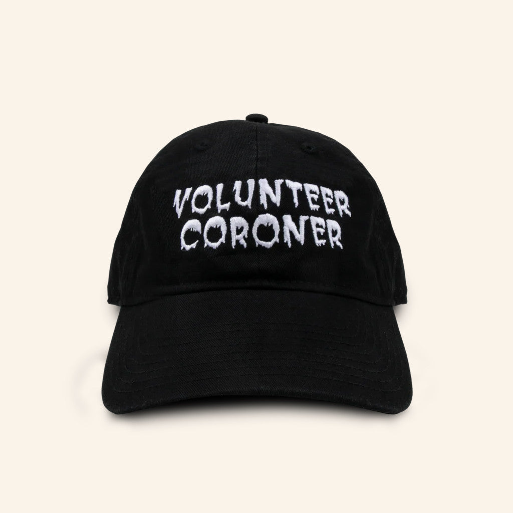Online Ceramics Merch Embroidered Volunteer Coroner Hat Christmas Present For Dad - Lilybirchmarket