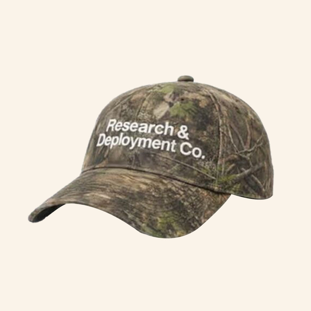 OpenAI Merch Research And Development Co Camo Hat Embroidered Gifts For Him - Lilybirchmarket