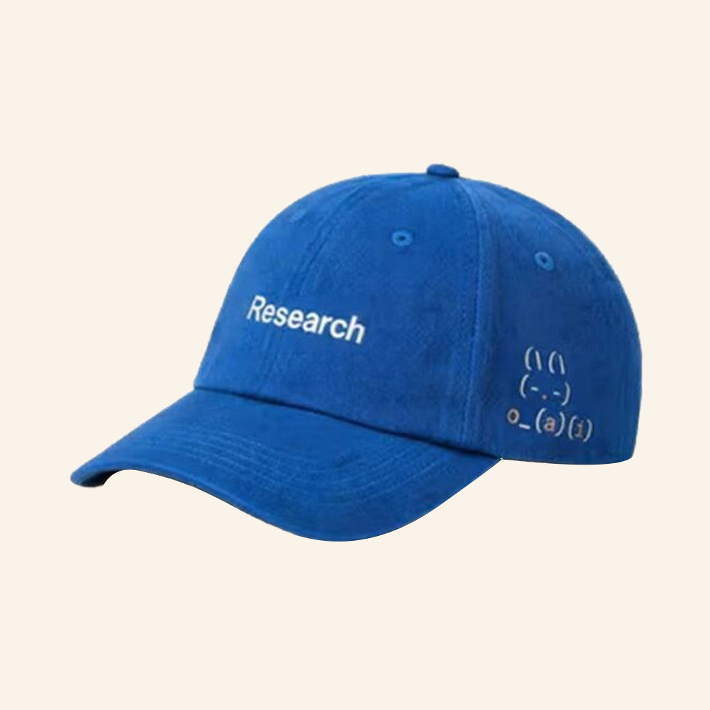 OpenAI Merch Research Embroidered Hat Best Gifts For Husband - Lilybirchmarket