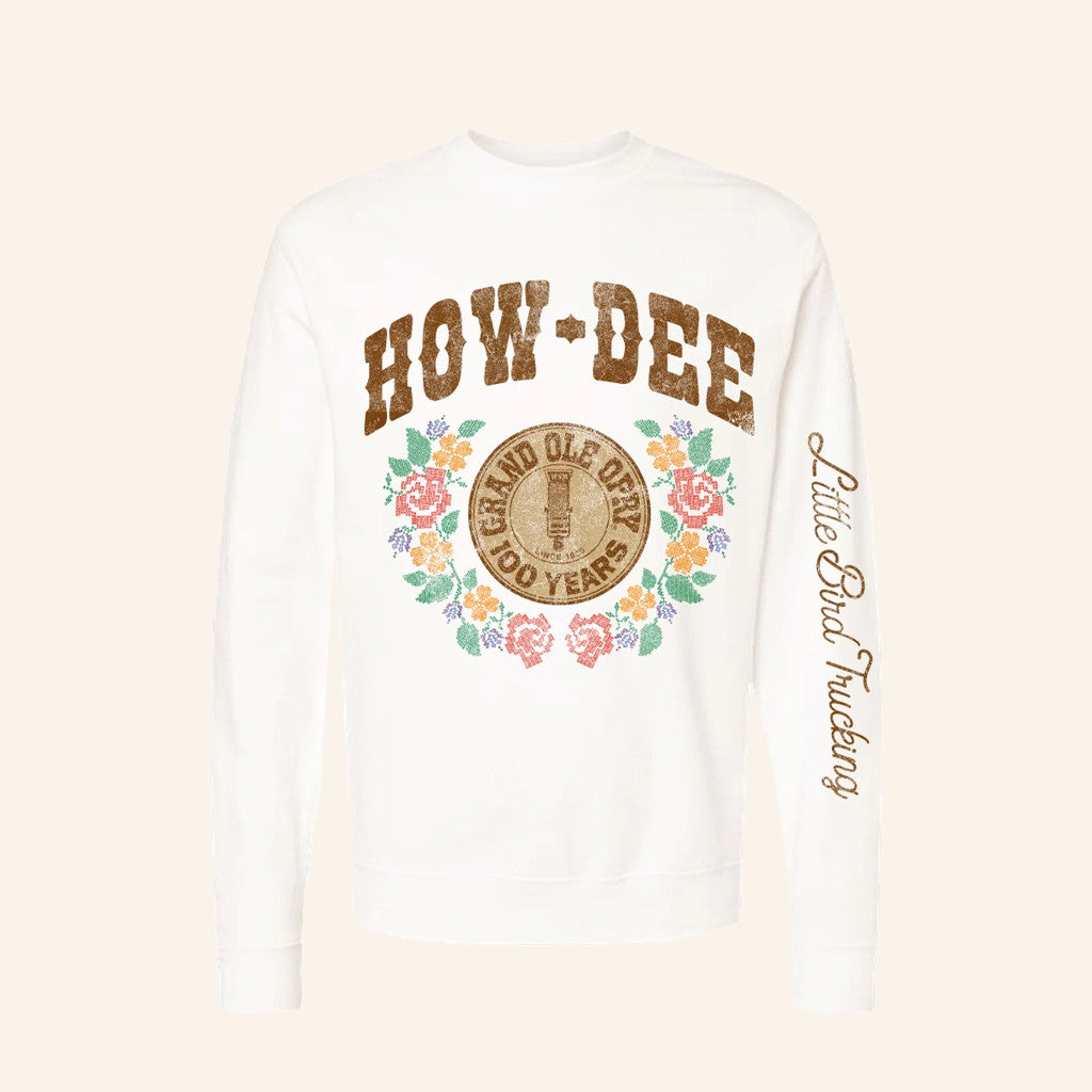 Opry Merch Opry X Little Bird Trucking How Dee Sweatshirt Christmas Gifts For Friends - Lilybirchmarket