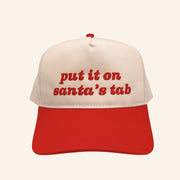 Opry Merch Put It On Santa's Tab Embroidered Hat Best Christmas Gifts For Boyfriend - Lilybirchmarket