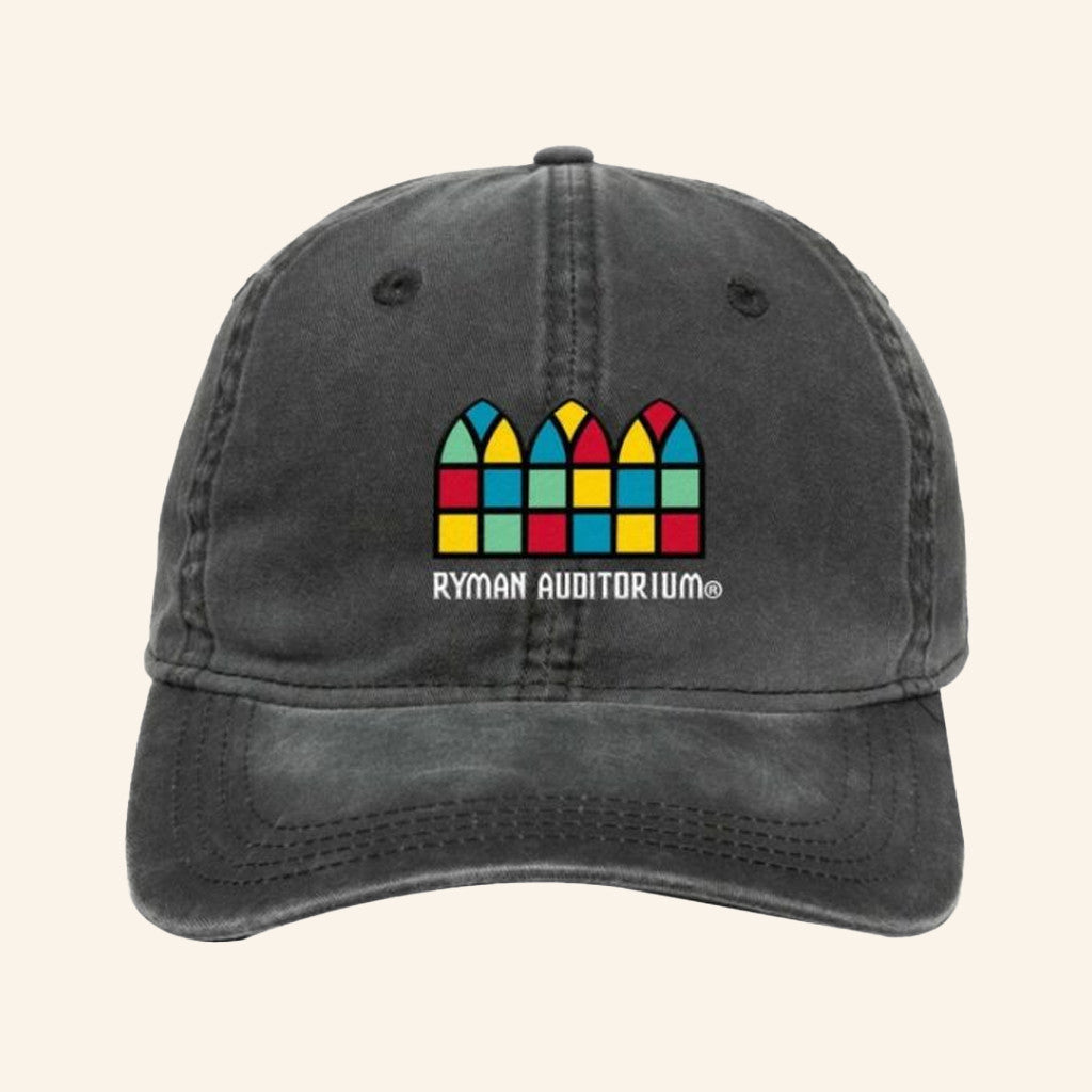 Opry Merch Ryman Colorful Windows Embroidered Hat Best Christmas Gifts For Dad - Lilybirchmarket