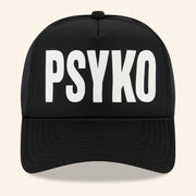 Osamason Merch Psyko Black Trucker Hat Gift Ideas For Rap Lovers - Lilybirchmarket