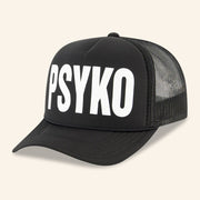 Osamason Merch Psyko Trucker Hat Black Gift Ideas For Rap Lovers - Lilybirchmarket