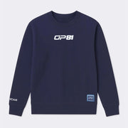 Oscar Piastri Merch Signature Sweatshirt Navy Gifts For Racing Fans - Lilybirchmarket