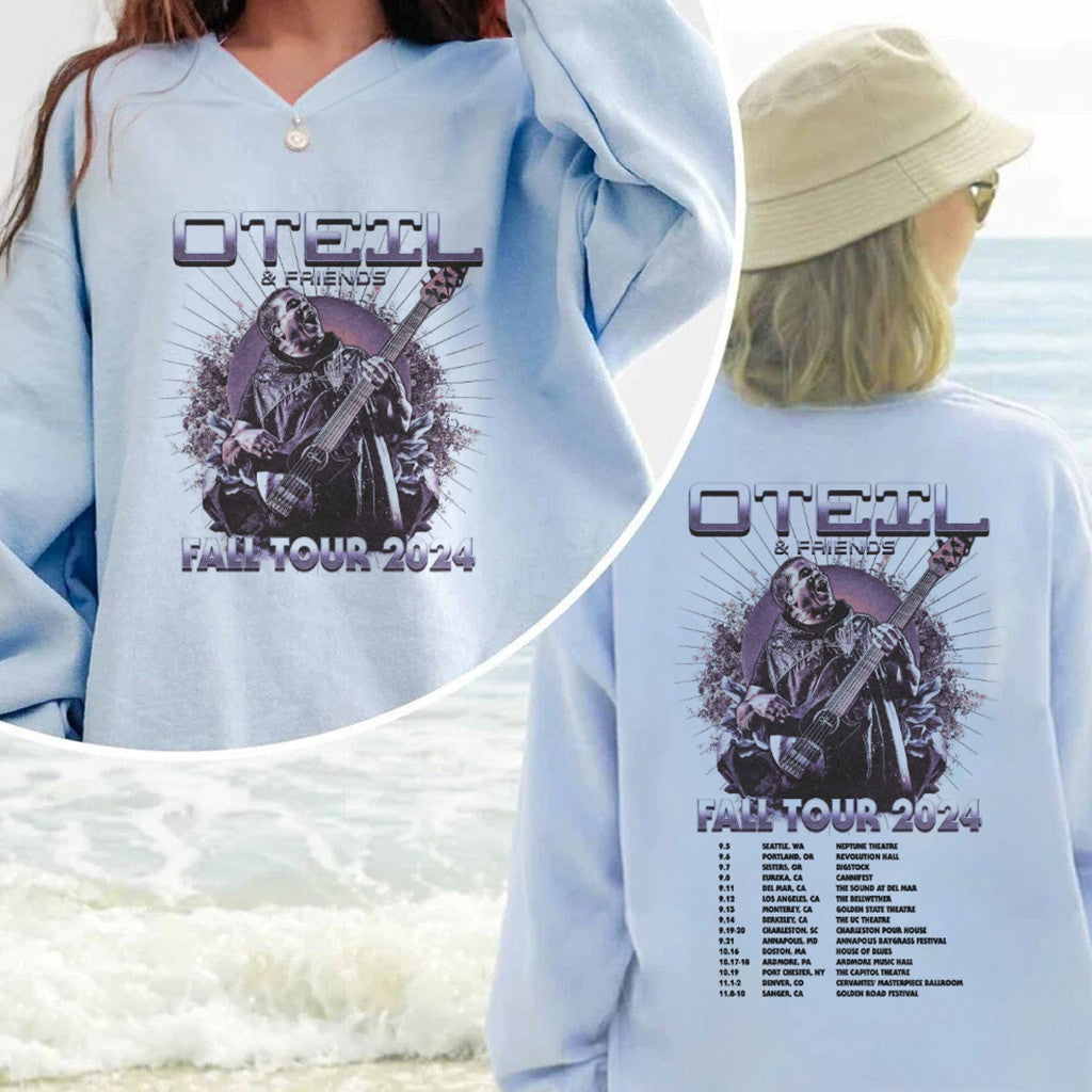 Oteil Burbridge Tour 2024 Sweatshirt Oteil Burbridge Merch Presents For Music Lovers - Lilybirchmarket