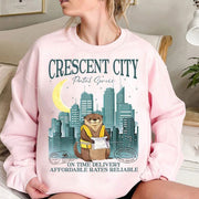Otter Crescent City Postal Service Sweatshirt Crescent City Merch Gifts Ideas For Sister - Lilybirchmarket