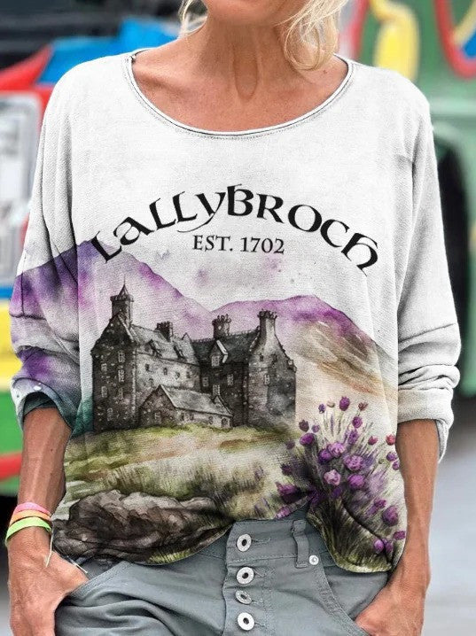 Outlander Merch Sweatshirt Sassenach Sweatshirt Women's Gift Idea for Boyfriend - Lilybirchmarket
