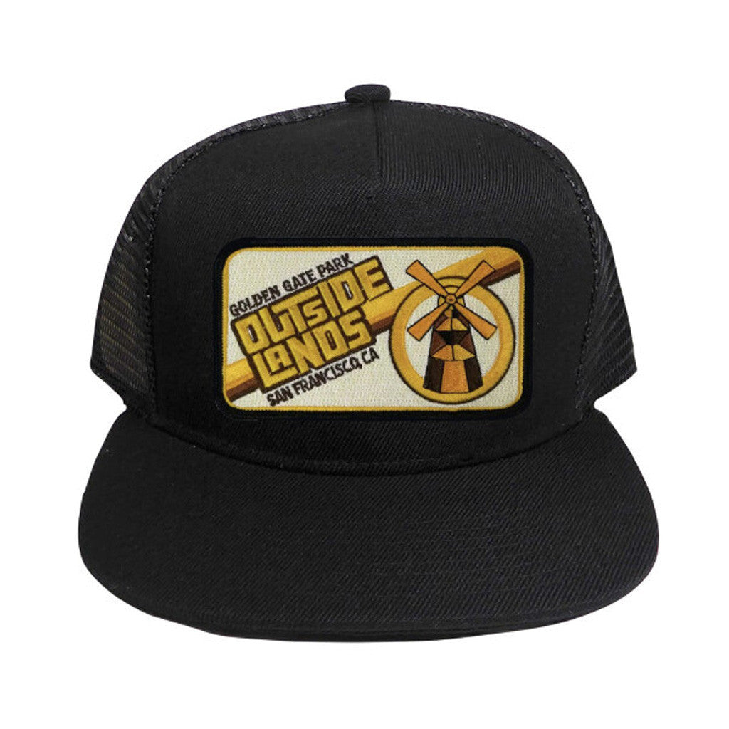Outside Lands Merch Bart Bridge Embroidered Trucker Hat Gifts For Husband - Lilybirchmarket