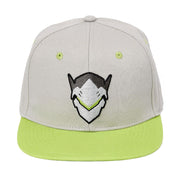 Overwatch Merch Genji Snapback Hat Embroidered Gifts Ideas For Boyfriend - Lilybirchmarket