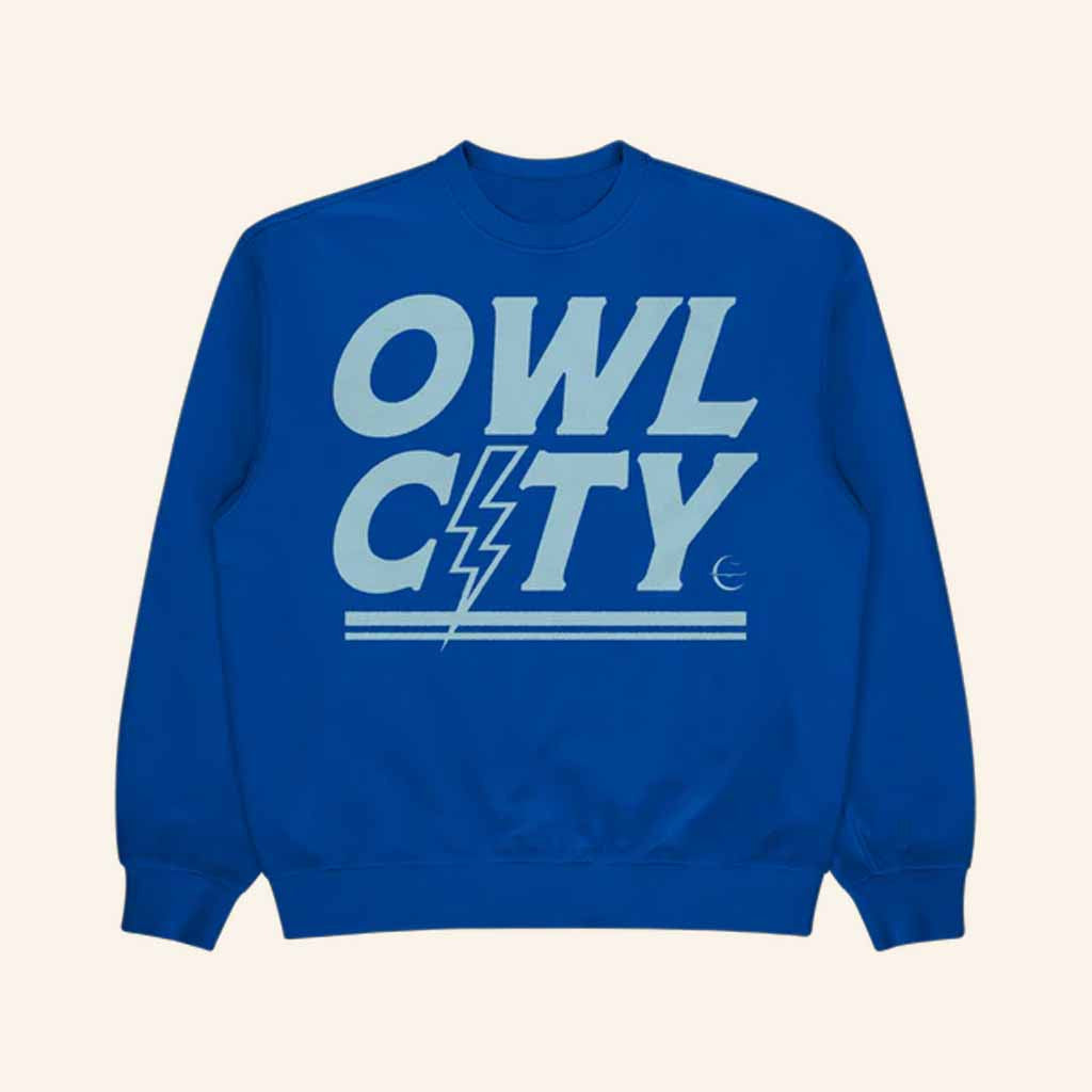 Owl City Merch Lightning Sweatshirt Unique Christmas Gifts For Him - Lilybirchmarket