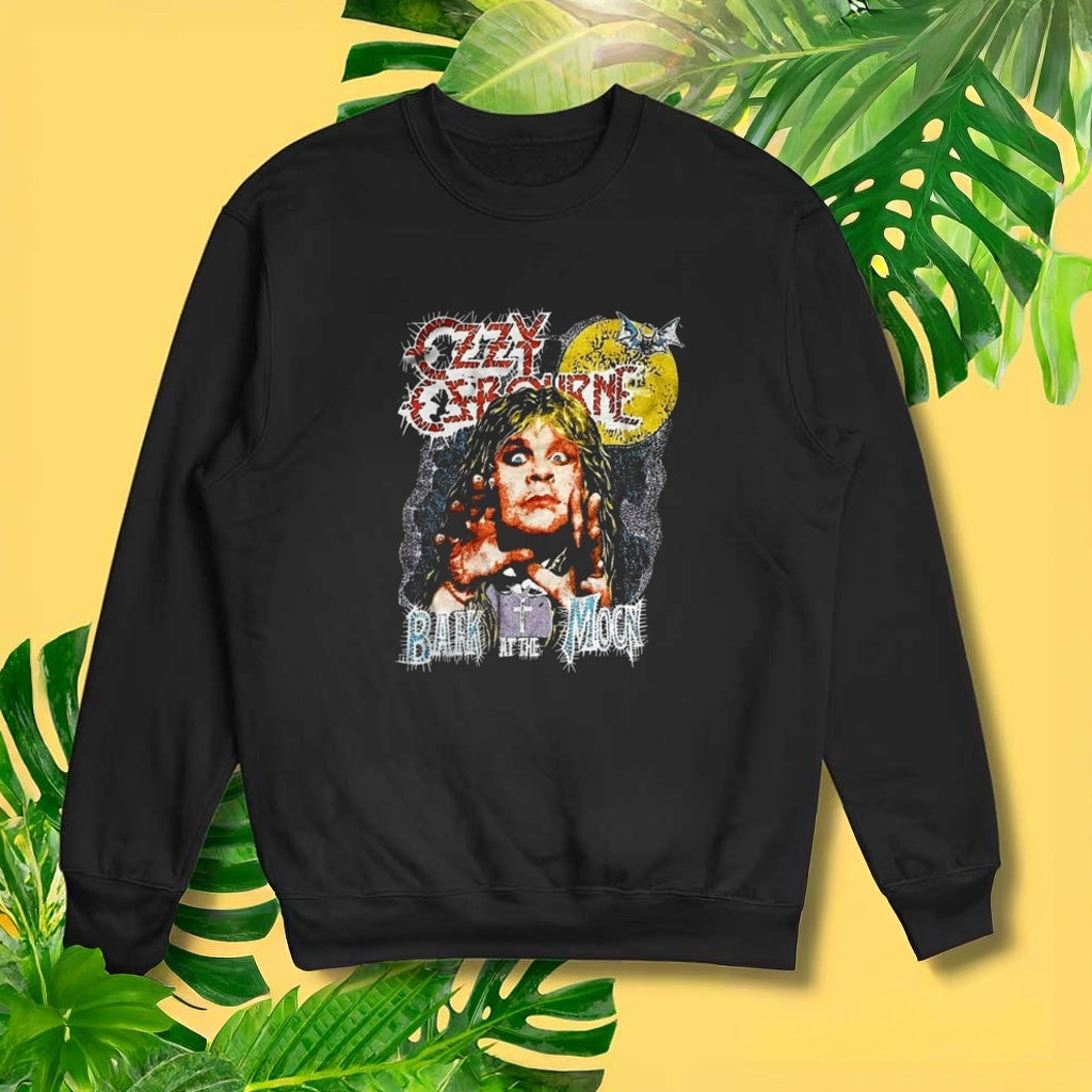 Ozzy Osbourne Bark At The Moon 1984 Tour Graphic Sweatshirt Ozzy Osbourne RIP Merch - Lilybirchmarket