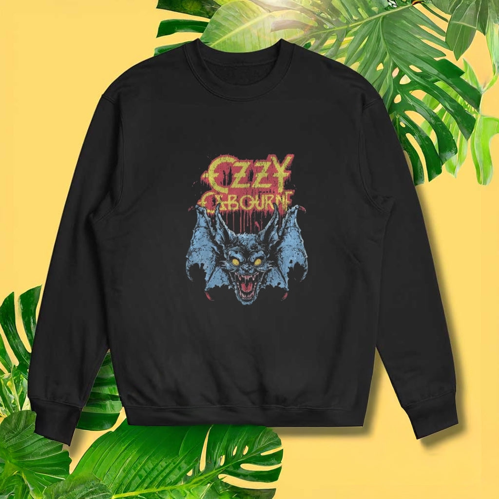 Ozzy Osbourne Black Sabbath Retro Sweatshirt Ozzy Osbourne RIP Apparel Rock Fan Gift - Lilybirchmarket