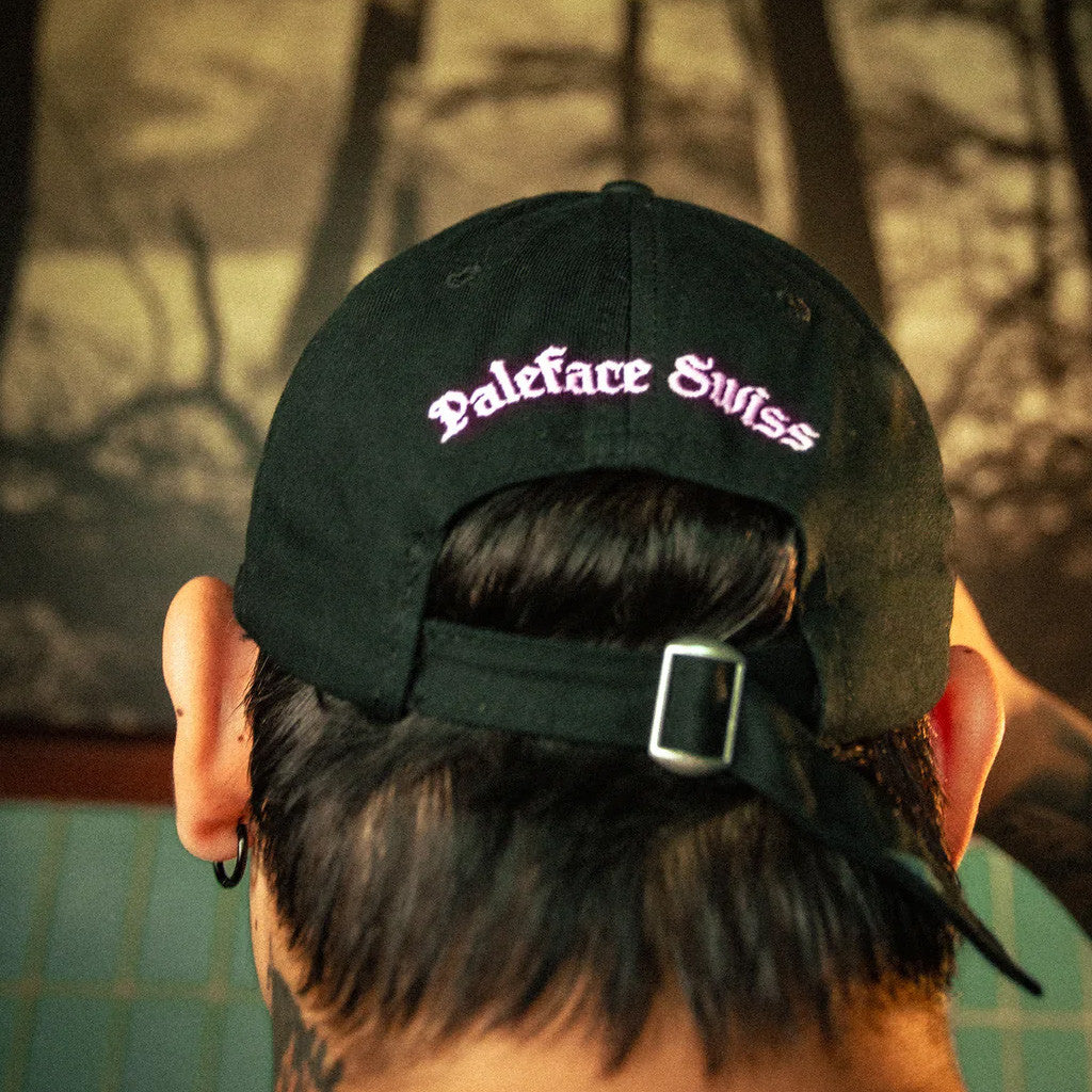 Paleface Swiss Merch Cursed Embroidered Hat Gift Ideas For Music Lovers - Lilybirchmarket