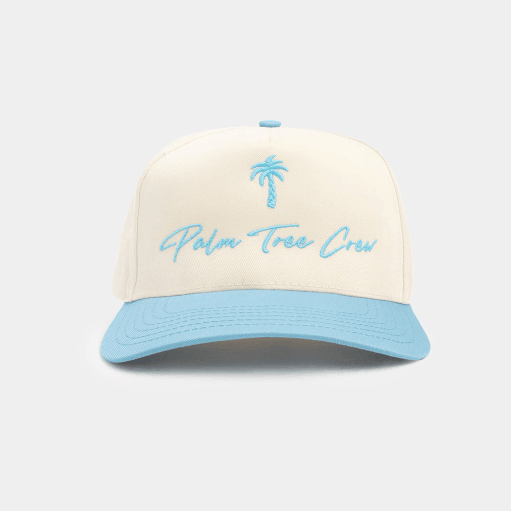 Palm Tree Crew Hat Summer Gift for Boyfriend Casual Beach Trucker Hat - Lilybirchmarket