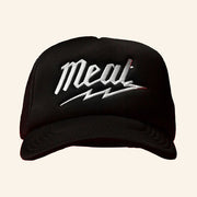 Papa Meat Merch Embroidered Meat Trucker Hat Meatcanyon Creepycast Hat Gifts For Him - Lilybirchmarket