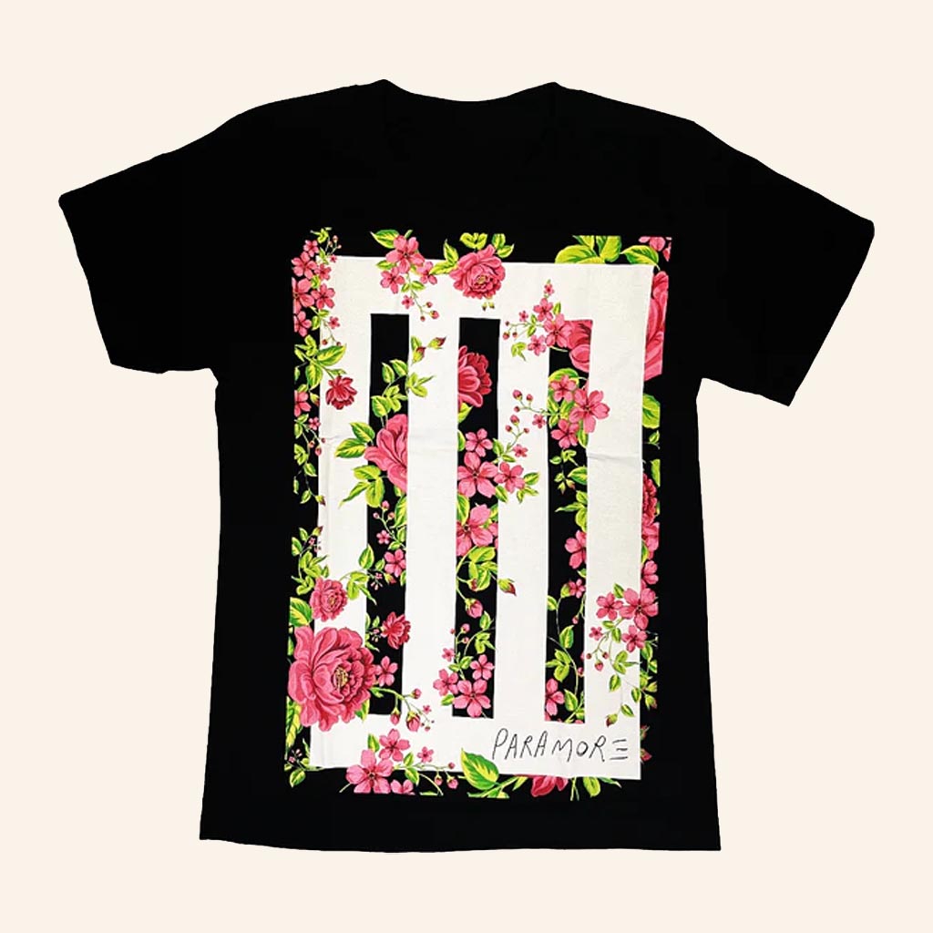 Paramore Merch Paramore Floral T-Shirt Presents For Rock Music Lovers - Lily Birch Market