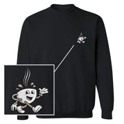 Pardon My Take Merch Coffee Embroidered Crewneck Sweatshirt Christmas Gifts For Son - Lilybirchmarket