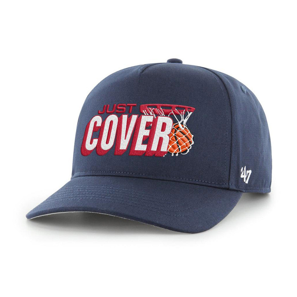 Pardon My Take Merch Just Cover Basketball x 47 Embroidered Hat Basketball Enthusiast Gifts - Lilybirchmarket