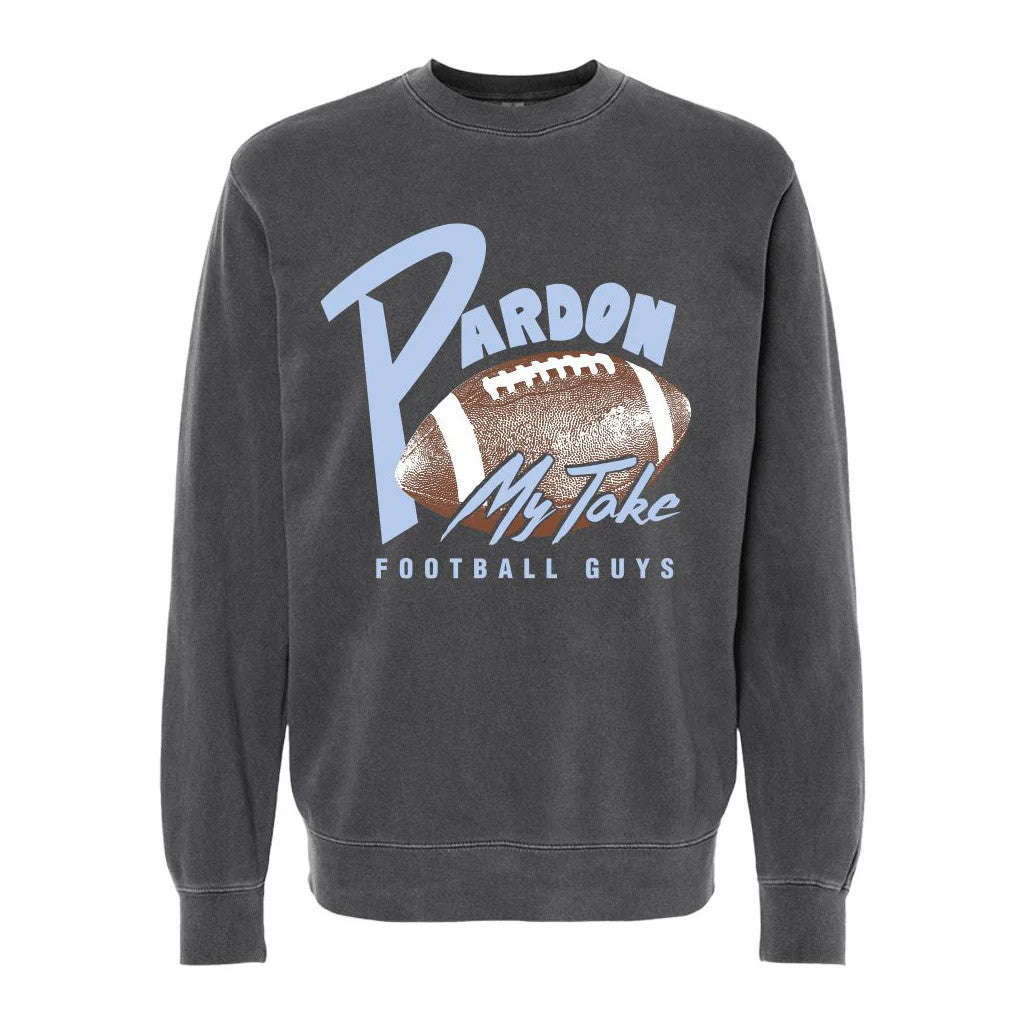 Pardon My Take Merch Pardon My Take Football Sweatshirt Christmas Presents For Football Lovers - Lilybirchmarket