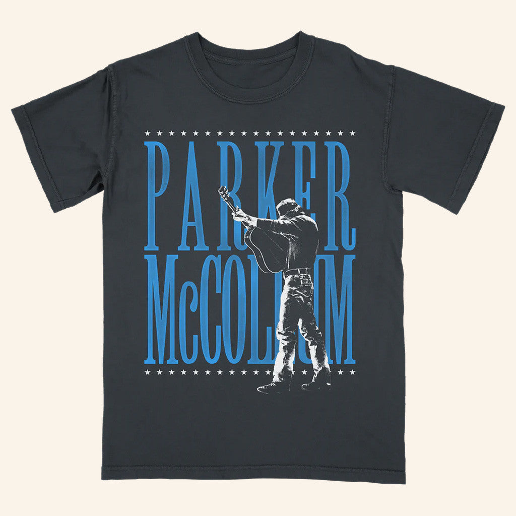 Parker McCollum Merch Blue Star T-Shirt Unique Gifts For Music Lovers - Lily Birch Market