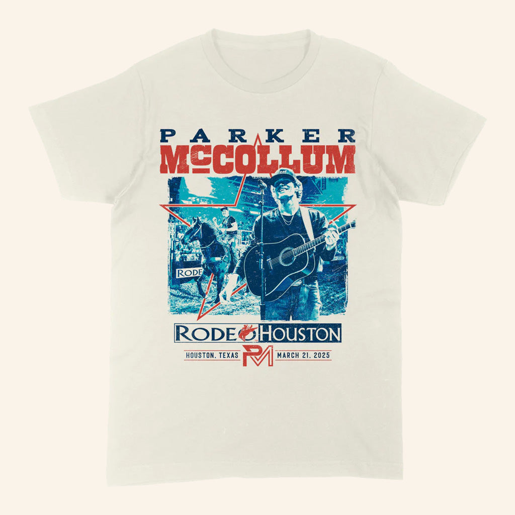 Parker McCollum Merch Rodeo Houston T-Shirt Music Related Gifts For Guys - Lily Birch Market