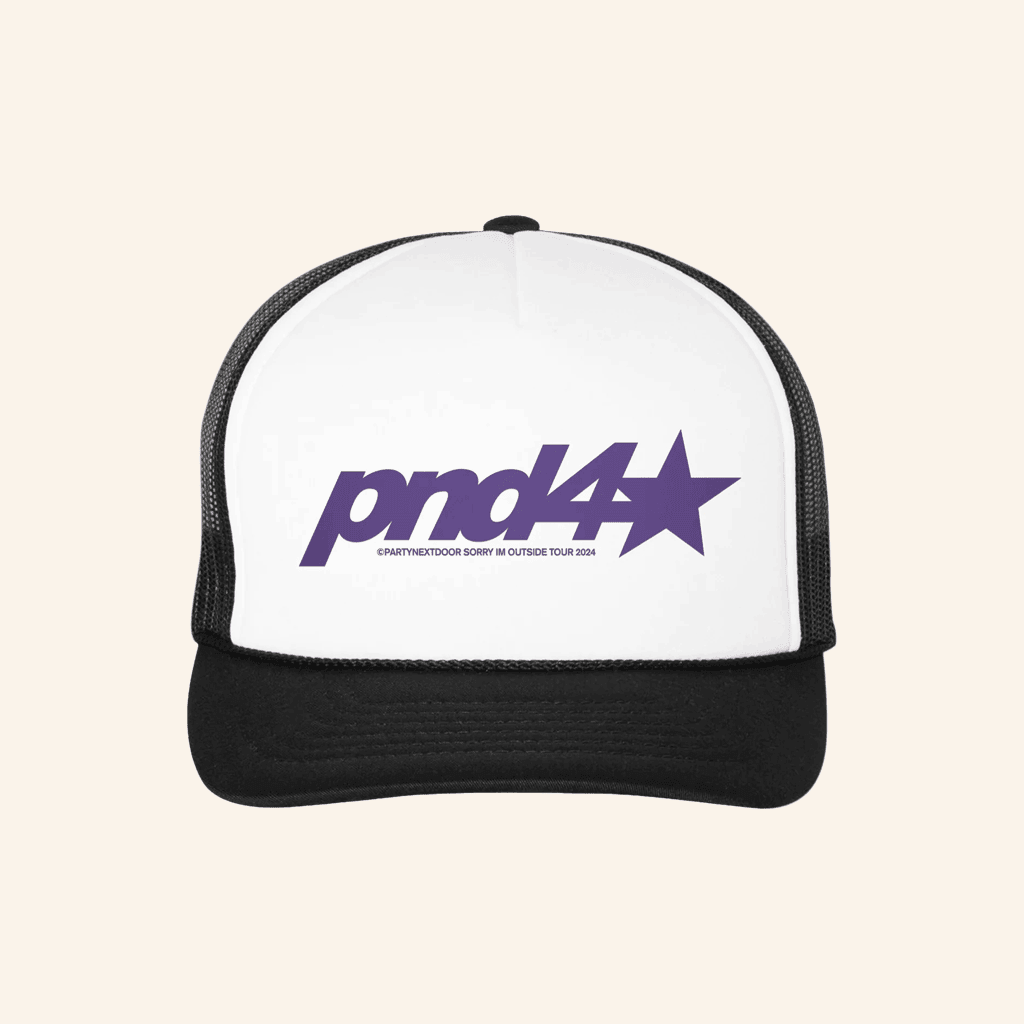 Party Next Door Merch Pnd4 Trucker Hat Gifts For Friends - Lilybirchmarket