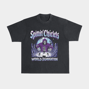 Paul Bissonnette Spittin Chiclets World Domination T-Shirt Gifts For Hockey Fan - Lily Birch Market