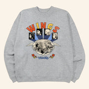 Paul McCartney Tour Merch Wild Life Logo Graphic Sweatshirt WINGS Sweatshirt Gifts For Fans - Lilybirchmarket