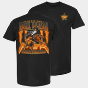 PBR Merch PBR World Finals 2025 Fire And Flames T-Shirt Black Best Gifts For Dad - Lily Birch Market