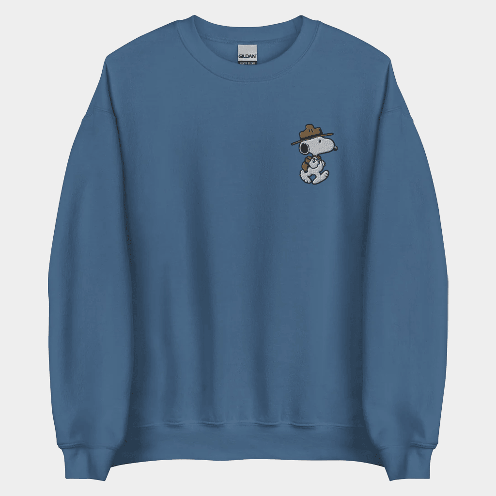 Peanuts Merch Snoopy Beagle Scouts Sweatshirt Cool Gifts For Boyfriend - Lilybirchmarket