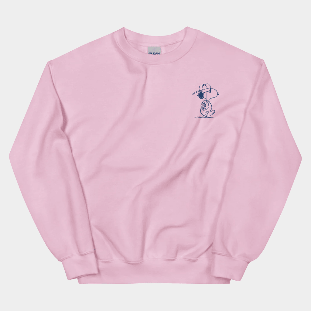 Peanuts Merch Snoopy Joe Cool Sweatshirt Gift Ideas For Sister - Lilybirchmarket