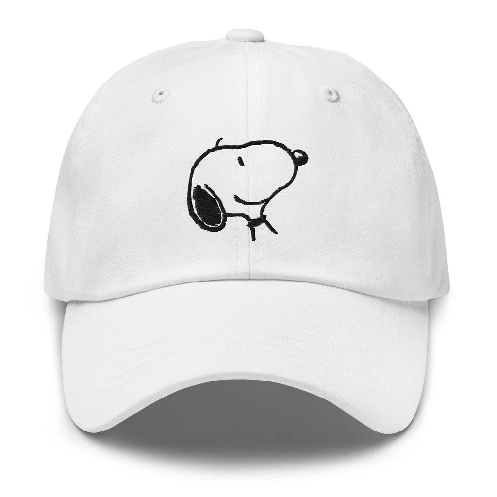 Peanuts Merch Snoopy Smile Embroidered Hat Birthday Gift For Brother - Lilybirchmarket