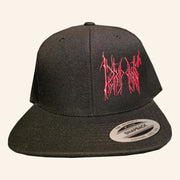 Peeling Flesh Merch Dripping Snapback Hat Devourment Peeling Flesh Embroidered Hat Gifts For Him - Lilybirchmarket