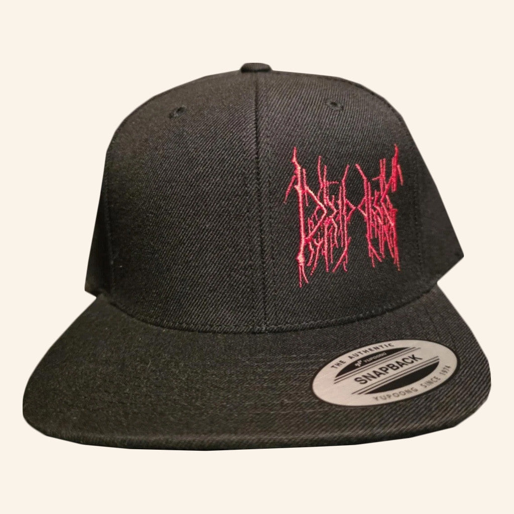Peeling Flesh Merch Dripping Snapback Hat Devourment Peeling Flesh Embroidered Hat Gifts For Him - Lilybirchmarket