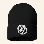 Pennywise Merch PW Circle Logo Black Beanie Best Gifts For Boyfriend - Lilybirchmarket
