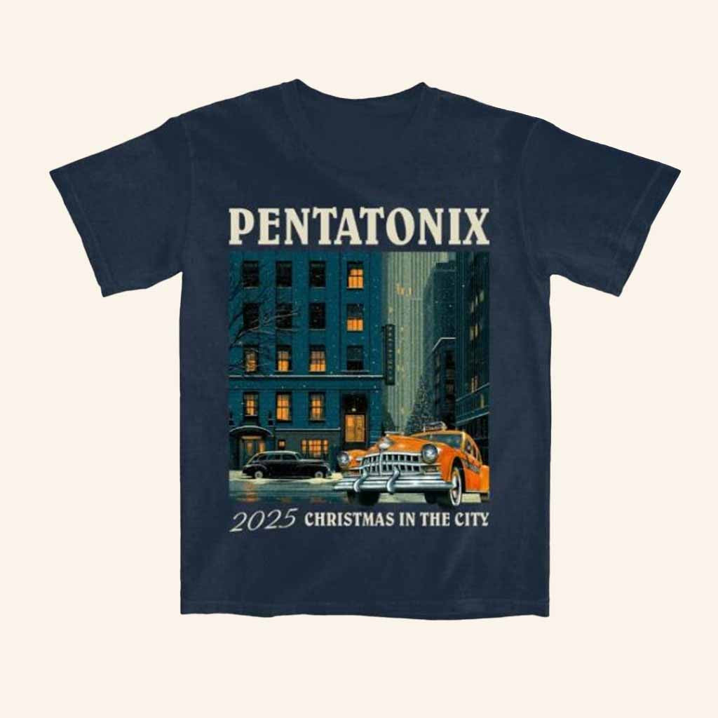 Pentatonix Merch Taxi Navy Shirt Best Gifts For Fans - Lily Birch Market