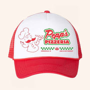Peppe Pizzeria Merch Pepp's Pizzeria Logo Trucker Hat Gifts For Pizza Lovers - Lilybirchmarket