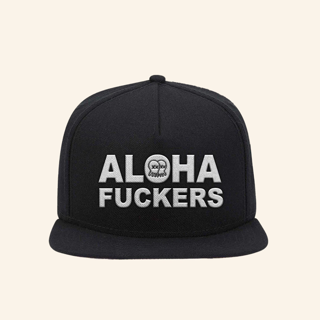 Pepper Merch Og Aloha F Embroidered Snapback Hat Gifts For Father - Lilybirchmarket