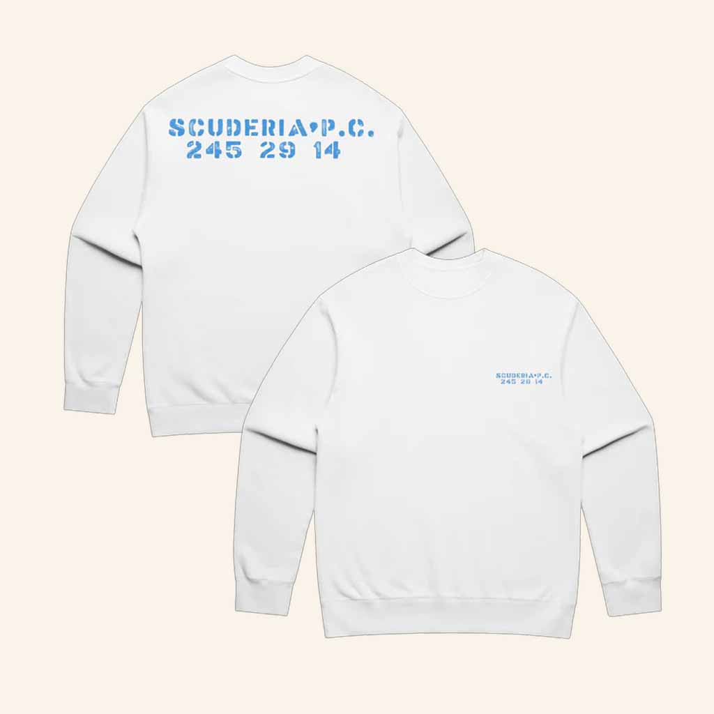 Period Correct Merch Scuderia 245 29 14 Sweatshirt Cool Gifts For Car Enthusiasts - Lilybirchmarket